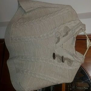 Girls sweater poncho